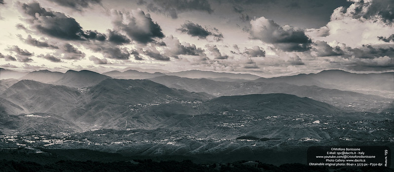 Panoramic from Terminillo Mount - Photo 199, photograph by Cristoforo Bonissone